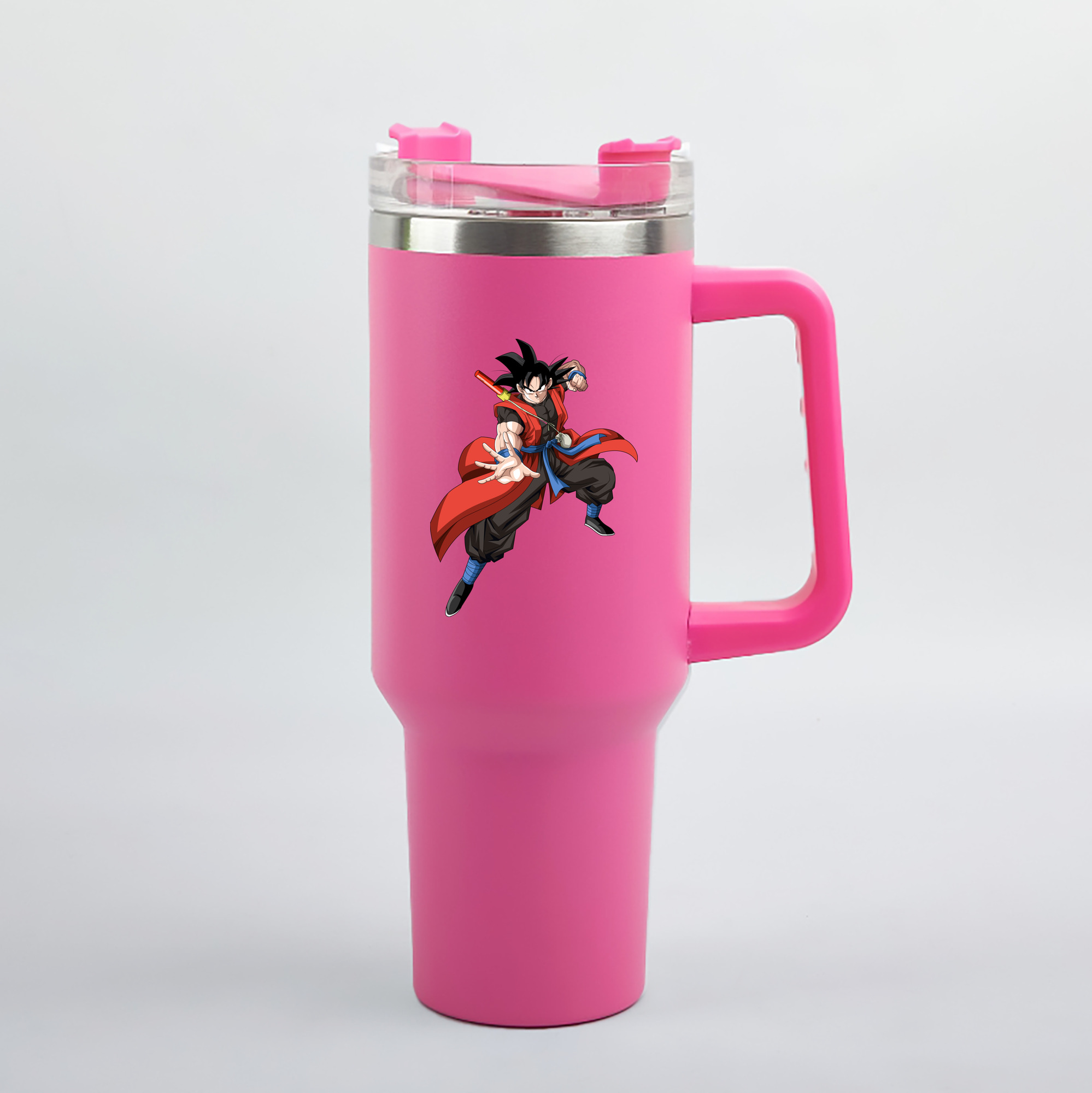 （画像用） ドラゴンボール 孫悟空（そん ごくう）Son Goku カカロット DRAGON BALL Kakarotto 1200mL車用タンブラー（カラープリント）